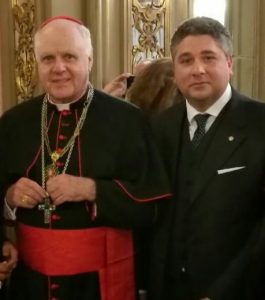 Con il Cardinale O' Brien